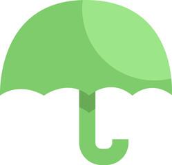 Spring umbrella, illustration, vector on a white background.