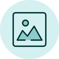 Image icon, illustration, vector on a white background.