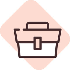 App vacancy, illustration, vector on a white background.