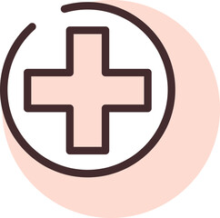 Obraz premium Doctor appointment, illustration, vector on a white background.