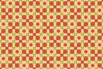 Geometric Christmas seamless pattern 
Patterns, backgrounds and wallpapers for your design. Textile ornament. vector illustration
