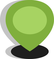 Logistics location, illustration, vector on a white background.