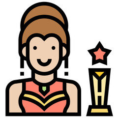 Actress icon