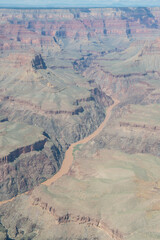 Fotografia Aerea del Grand Canyon in Arizona