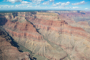 Fotografia Aerea del Grand Canyon in Arizona