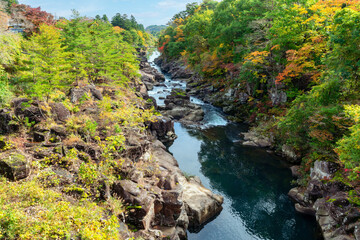 【岩手県一関市】伊達政宗が愛した奇岩が連なる絶景・厳美渓