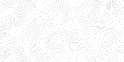 Topographic map background. silver line topography maount map contour background, geographic grid. Abstract vector illustration.	