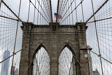 Brooklyn Bridge, Manhattan, New York City, New York, USA, Nordamerika