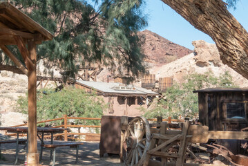 the ghost town of calico in california