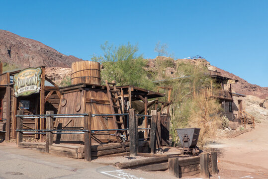 the ghost town of calico in california