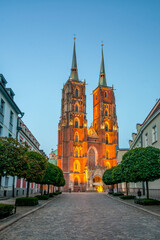 Cathedral of St. John the Baptist in Wroclaw, Lower Silesian Voivodeship, Poland