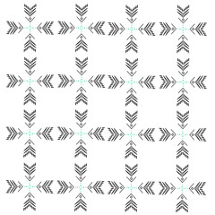 Luxury Aztecs Ornamental Patterns, Background, Texture