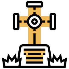 Cemetery icon
