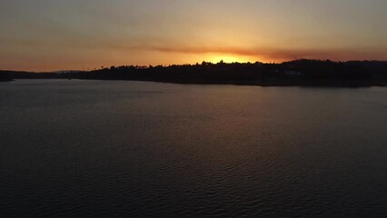 Boat party with friends and beautiful sunset.