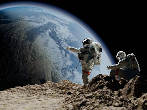 Group of astronauts