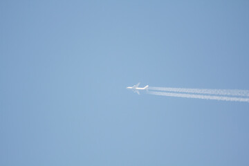 Antonov An-124 High Flying above Manchester - stock photo.jpg