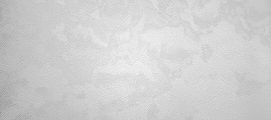 White leather background with stained and grained pattern