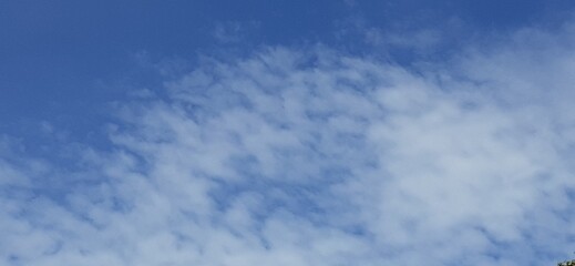 blue sky with clouds