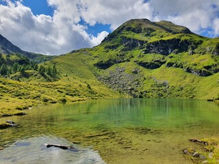lake in the mountains