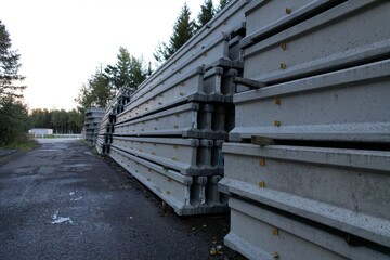 piles of Roadside barriers are used to protect traffic from roadside obstacles or hazards, such as...