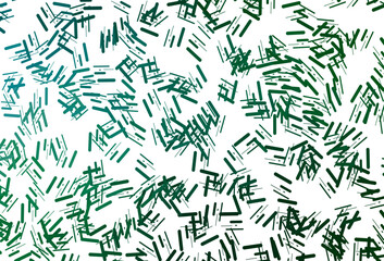 Dark blue, green vector texture with colorful lines.