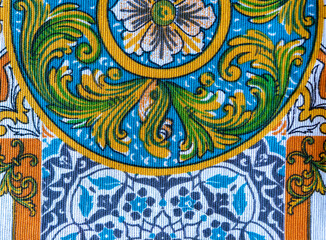 Sicily colors Texture original pattern