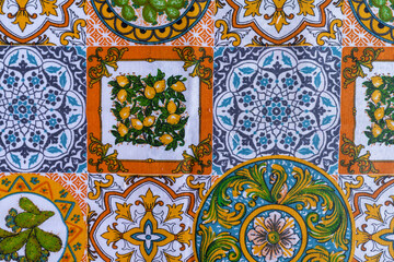 Sicily colors Texture original pattern