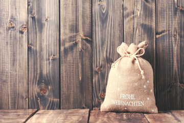 Hanging Christmas decor with various ornaments, decoration.