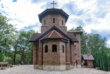 Orthodox church in the ethnic village of Sunčana Reka