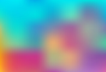 Light Blue, Red vector blurred and colored template.