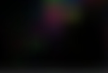 Dark Black vector glossy abstract template.