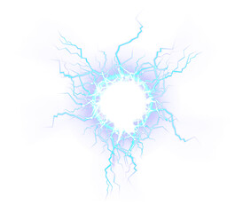 Glowing magic energy