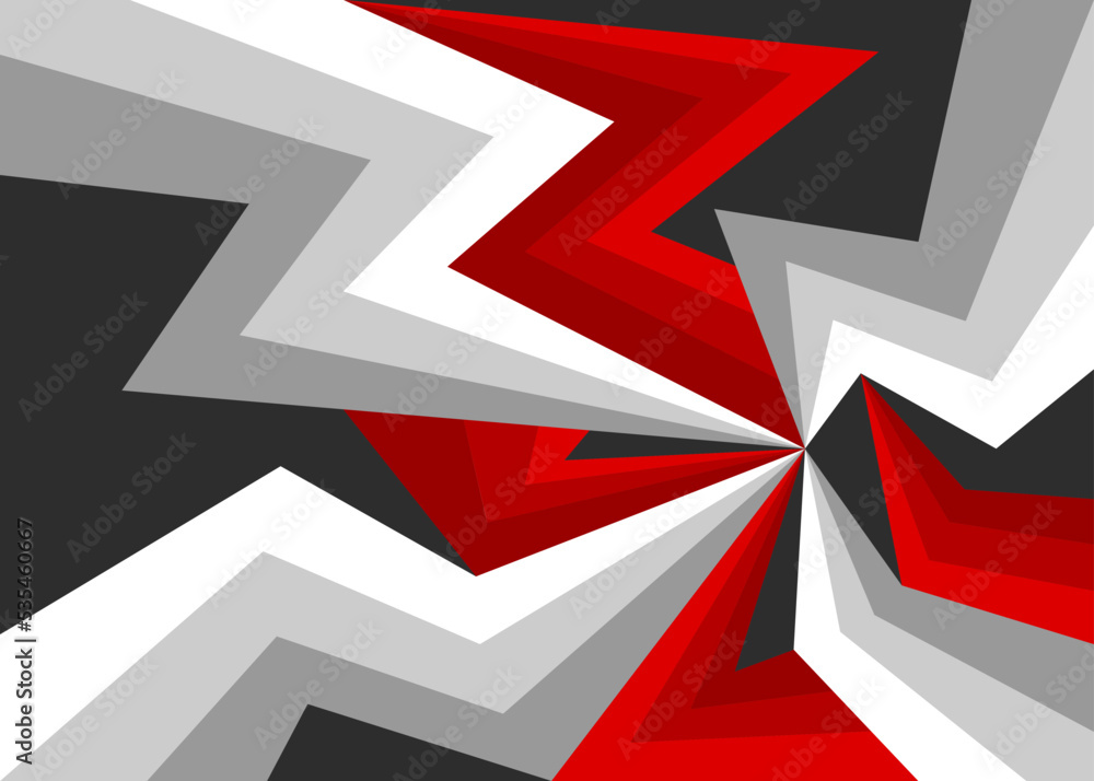 Aufkleber abstract background with colorful and gradient lines pattern