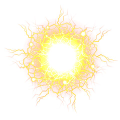 Glowing magic energy