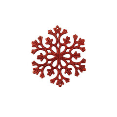 Glitter snowflakes cutout, Png file.