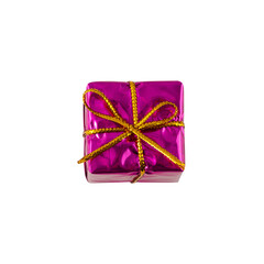 Gift box decoration cutout, Png file.