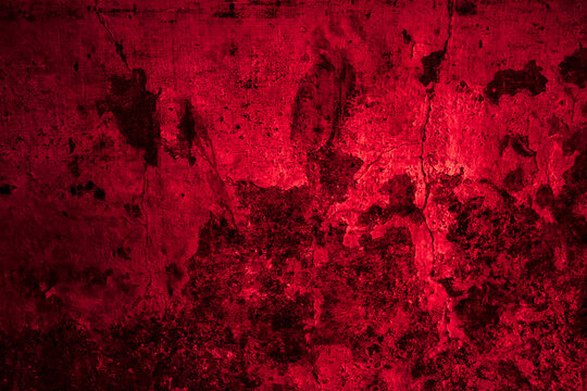 Scary dark red grunge wall concrete cement texture background © NeoReborn