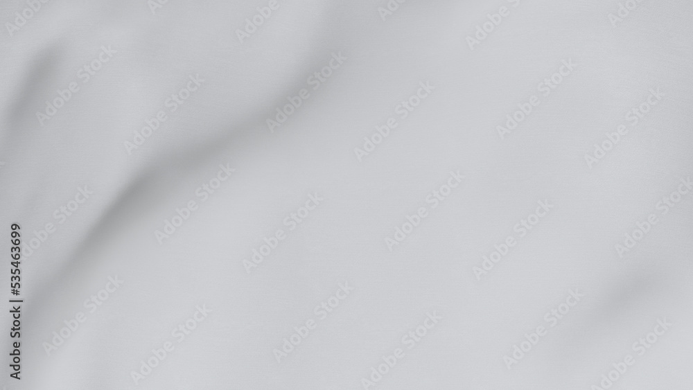 Poster white fabric background 3d rendering