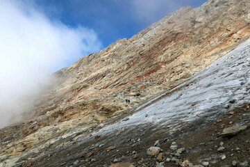 Multi day summer expedition through some glaciers in the alps. On the Monterosa massif starting from Zermatt and summiting multiple 4000m mountains