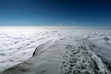 Multi day summer expedition through some glaciers in the alps. On the Monterosa massif starting...