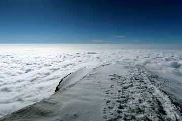 Multi day summer expedition through some glaciers in the alps. On the Monterosa massif starting...