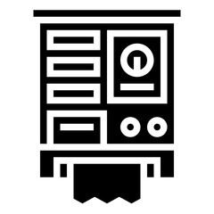 Fototapeta premium Toilet icon