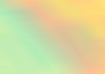 Orange and green harmony gradient background