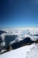 Multi day summer expedition through some glaciers in the alps. On the Monterosa massif starting from Zermatt and summiting multiple 4000m mountains