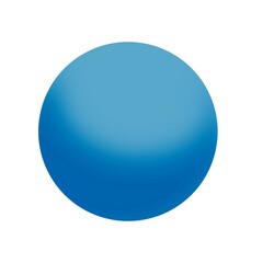 Fototapeta na wymiar blue glass sphere