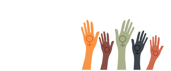 Human hands. Diverse group of people. People equity help.