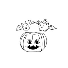 Pumpkin bats 
