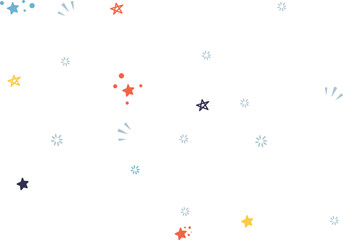 Stars and circles background. Vector illustration