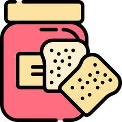 Thanksgiving jam bread