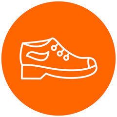 Casual Shoes Icon Style